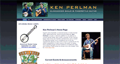 Desktop Screenshot of kenperlman.com